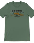 M / Premium Unisex Crewneck T-shirt | Bella + Canvas 3001 / Military Green