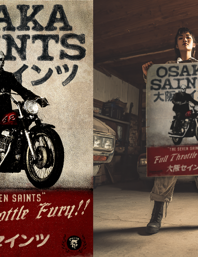 "FULL THROTTLE FURY!" Poster (33" x 47")