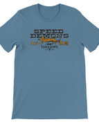 2XL / Premium Unisex Crewneck T-shirt | Bella + Canvas 3001 / Steel Blue