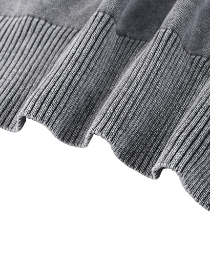 "The Forsaken Seven" Mineral Wash Oversized Sweater