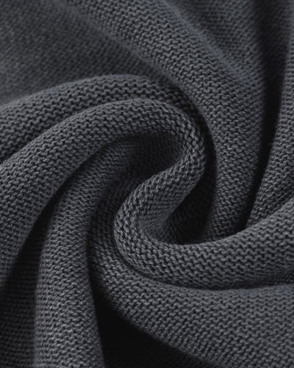 "The Forsaken Seven" Mineral Wash Oversized Sweater